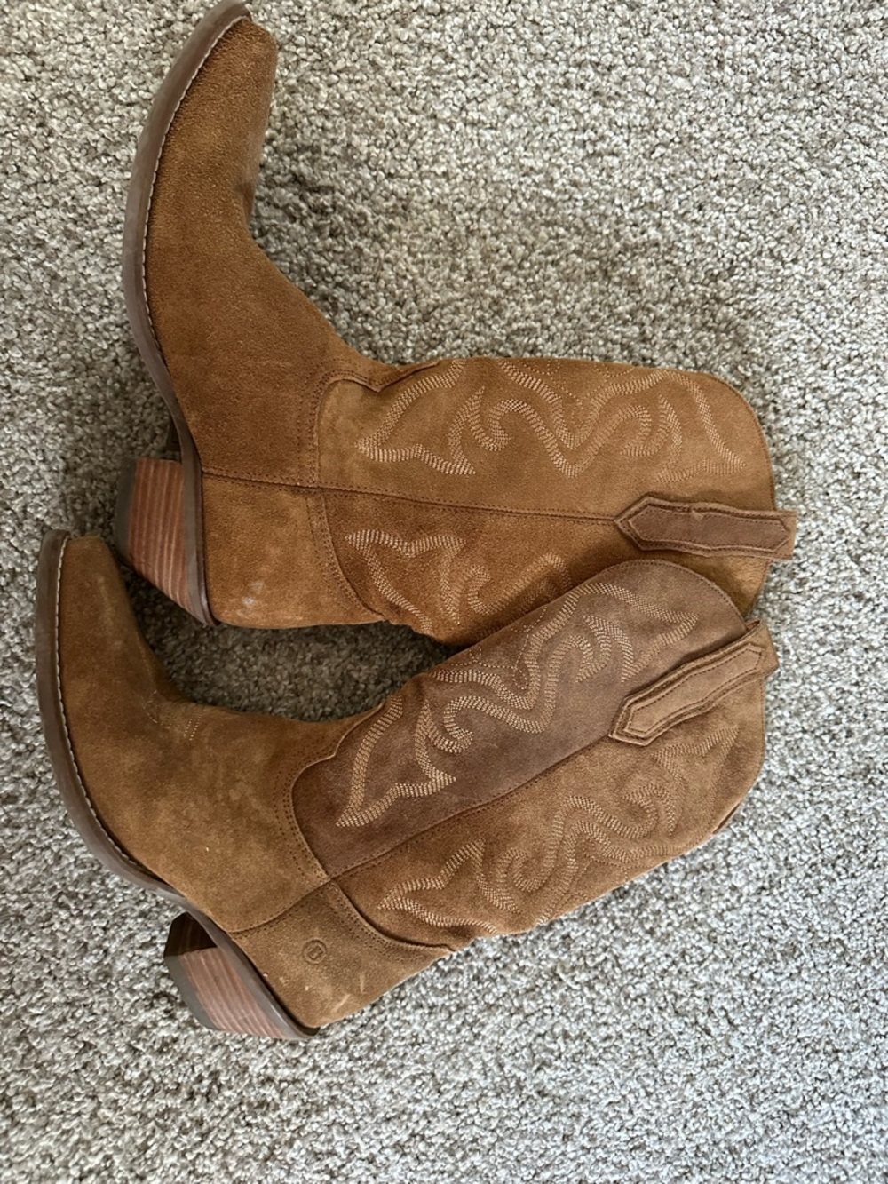 Dingo Women's brown Western Boots 7.5 M camel